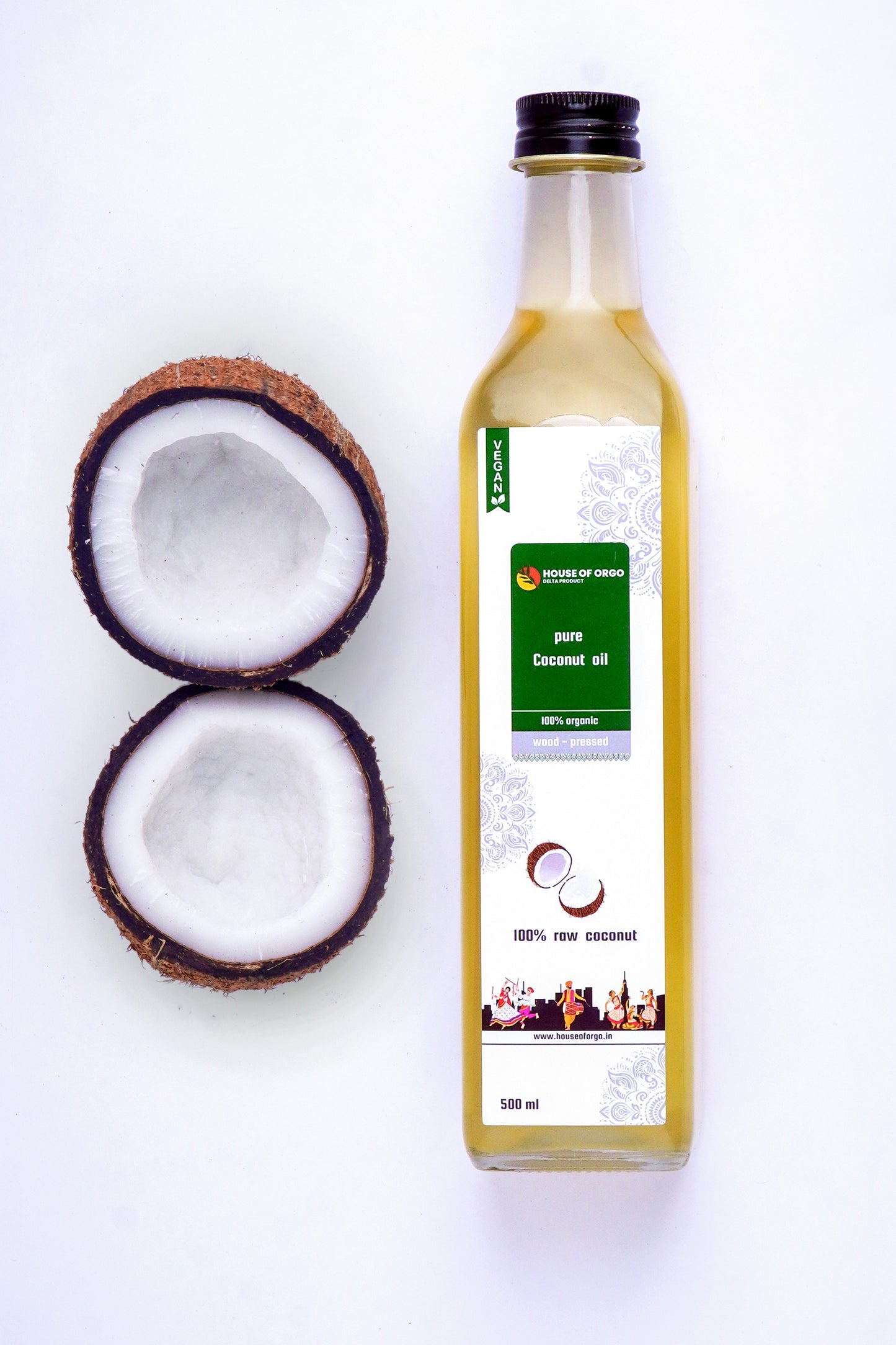 Coconut Oil | 100% Pure,Unrefined & sulphur free